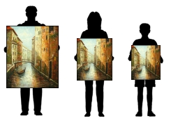 obraz Obraz - Ulice s gondolou ve třech velikostech